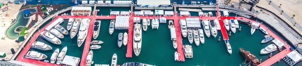Dubai International Boat Show Expo banner ilikevents