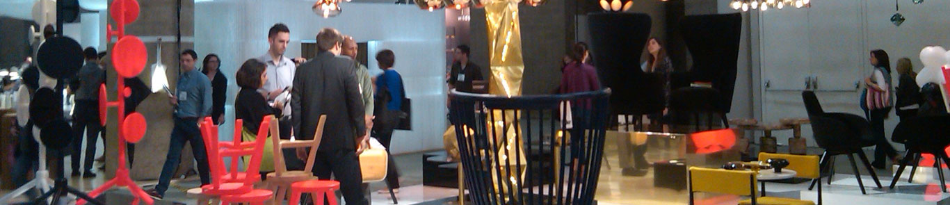 International Contemporary Furniture Fair (ICFF) banner ilikevents
