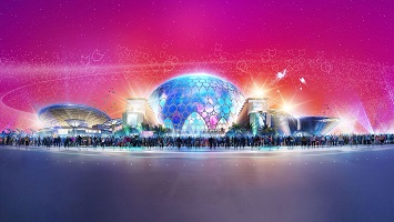 مراسم افتتاحیه 90 دقیقه ای نمایشگاه اکسپو دبی ilikevents